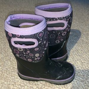 Bogs Kids Winter Snow Boots Girls Size 10